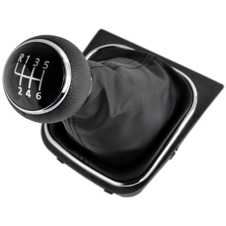 CUFFIA CAMBIO CON POMELLO Volkswagen Caddy 04 - Eos 06 - Golf VVI - Jetta 05 - Touran 09	 6 MARCE