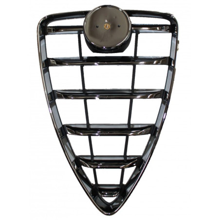 GRIGLIA RADIATORE ANTERIORE CROMATA COMPLETA ALFA ROMEO MITO 955 20082018       VERS 2013
