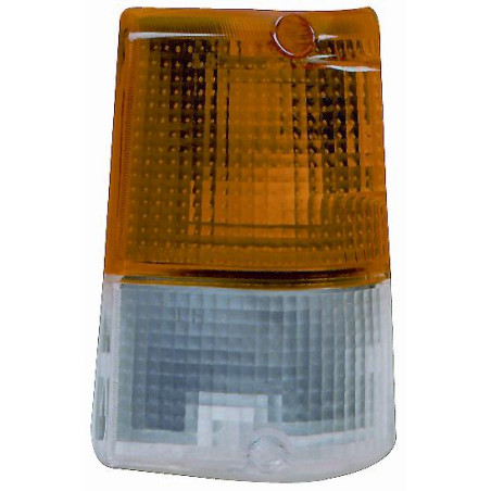 FANALE ANTERIORE DESTRO CON PORTALAMPADA BIANCOARANCIO MITSUBISHI PAJERO L04GL14G 19831992