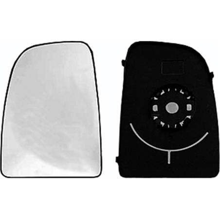 VETRO CON PIASTRA DESTRO CROMATO CITROEN e JUMPER III 20202023      , CITROEN JUMPER III 20062014      , CITROEN JUMPER III 201