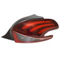 FANALE POSTERIORE SINISTRO SENZA PORTALAMPADA P21W PY21W A LED PEUGEOT 208 I CACC 20152019