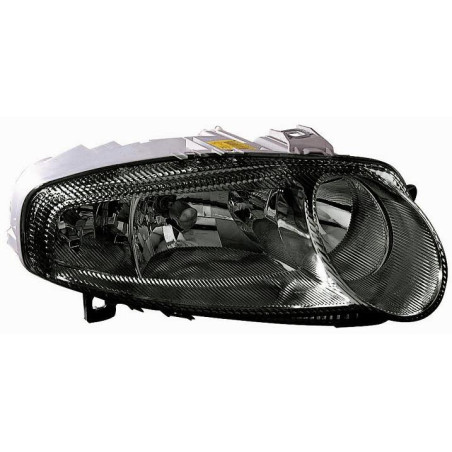 PROIETTORE DESTRO CON PARABOLA NERA ALFA ROMEO 147 937 20002010       VERS 2004