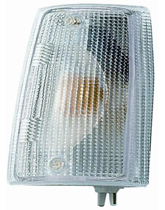 FANALE ANTERIORE DESTRO CON PORTALAMPADA BIANCO FIAT FIORINO 146 19881991      , FIAT UNO 146158 19831989      , FIAT DUNA BERL