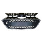 GRIGLIA PARAURTI ANTERIORE NERA CON MODANATURA CROMATA CON SENSORI HYUNDAI i20 II COUPE GB 20142018      , HYUNDAI i20 II HB GB