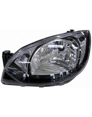 PROIETTORE DESTRO CON PARABOLA NERA SKODA CITIGO NF1 20122017