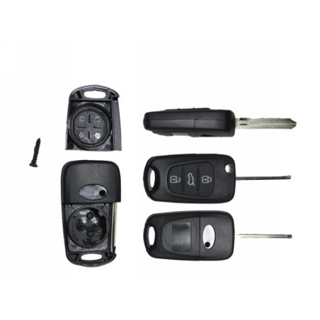GUSCIO CHIAVE NERO 3 TASTI: TASTO APERTURA TASTO CHIUSURA TASTO PORTELLONE LAMA HYN14 HYUNDAI i20 I IBGBPBPBT 20082012      , H