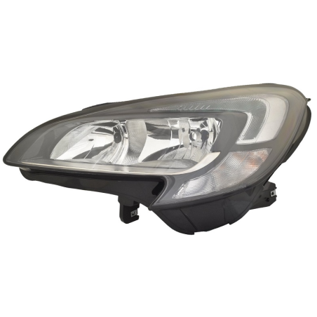 PROIETTORE DESTRO H7-H7-PSY24W CON MOTORE CON LUCE DIURNA LED OPEL CORSA E X15 20152019