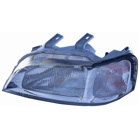 PROIETTORE DESTRO 5 PORTE H4 CON PARABOLA CROMATA CON PREDISPOSIZIONE REGOLAZIONE ELETTRICA HONDA CIVIC HB EGEHEJ 19921996     