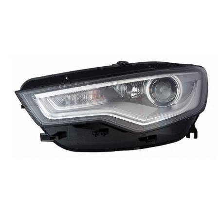 PROIETTORE SINISTRO XENON A LED ORIENTABILE CON MOTORE AUDI A6 4GH4GJ4G24GC4G54GD 20102014