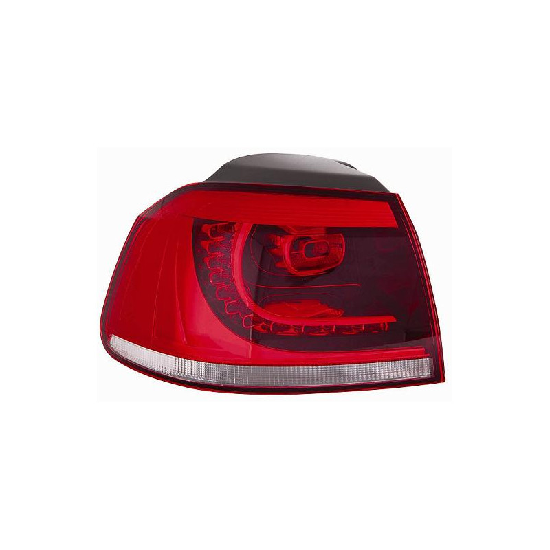 FANALE POSTERIORE SINISTRO CON PORTALAMPADA LED ESTERNO VOLKSWAGEN GOLF VI 5K1 20082013