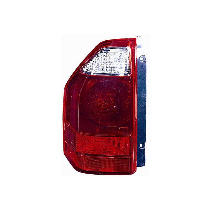 FANALE POSTERIORE SINISTRO SENZA PORTALAMPADA 5 PORTE BIANCOROSSO MITSUBISHI PAJERO V6WV7W 20012007