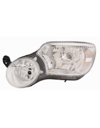 PROIETTORE DESTRO H4-H7 CON FENDINEBBIA SKODA YETI 5L 20092013