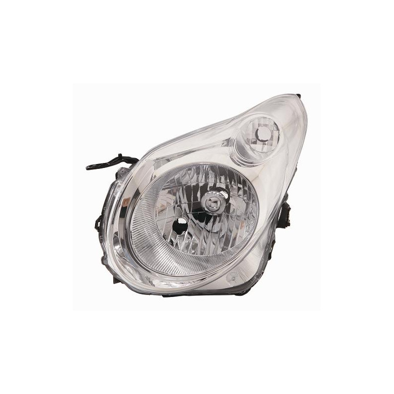 PROIETTORE DESTRO H4 CON PREDISPOSIZIONE REGOLAZIONE ELETTRICA SUZUKI ALTO HA12HA23HA22HA24HA25 20082014