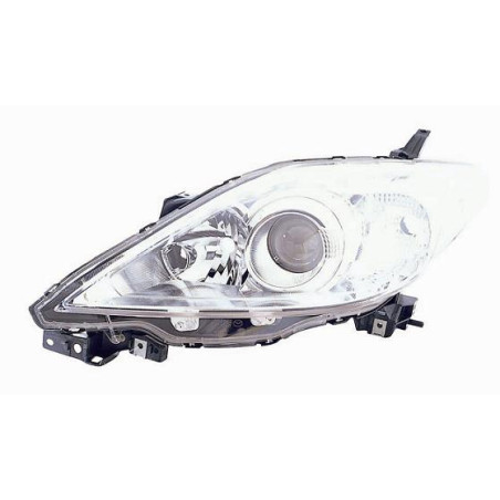 PROIETTORE SINISTRO H7-HB3 CON PARABOLA CROMATA CON PREDISPOSIZIONE REGOLAZIONE ELETTRICA MAZDA 5 CR 20052010       VERS 2008