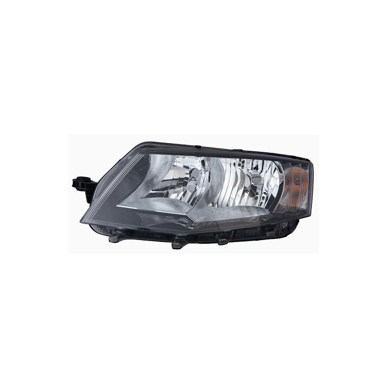 PROIETTORE SINISTRO H7-H15 CON PARABOLA NERA CON MOTORE SKODA OCTAVIA 6 5E3NL3NR35E55E6 20132017