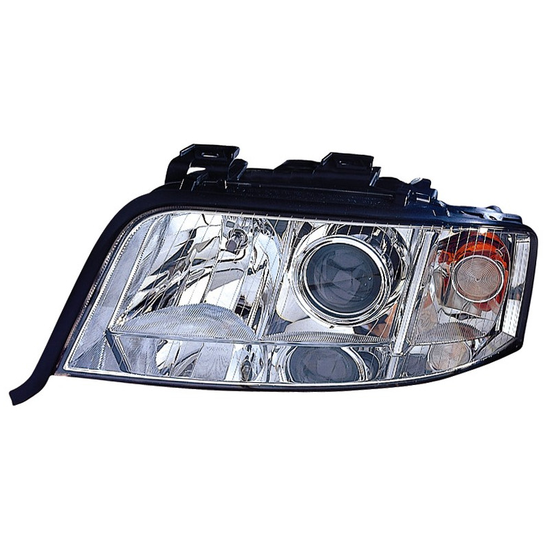 PROIETTORE DESTRO XENON CON PREDISPOSIZIONE REGOLAZIONE ELETTRICA AUDI A6 4B24B44B54B6 19972004