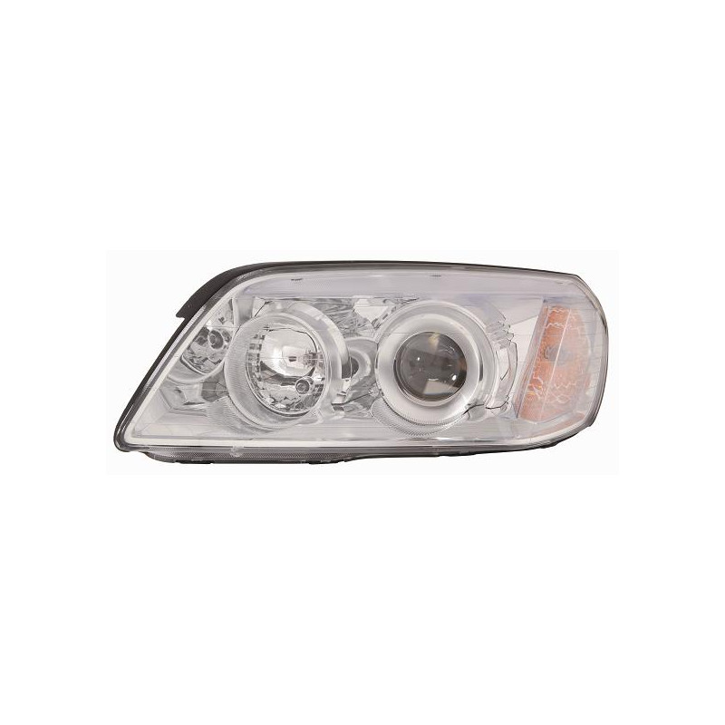 PROIETTORE DESTRO H7-H1 CON PARABOLA CROMATA CON MOTORE CHEVROLET CAPTIVA 20072012