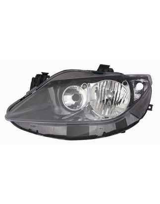 PROIETTORE SINISTRO 3 PORTE 2H7 CON PARABOLA DOPPIA NERA SEAT IBIZA 6J56P1 20082012