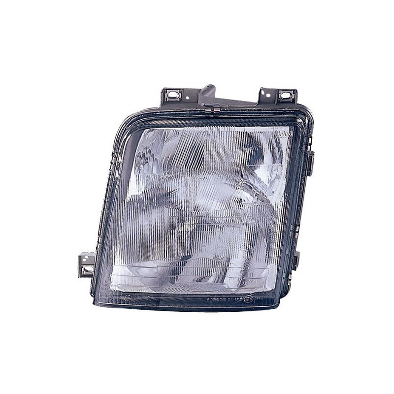 PROIETTORE DESTRO H4-H1 CON FENDINEBBIA CON PREDISPOSIZIONE REGOLAZIONE ELETTRICA VOLKSWAGEN LT 2D 19982006