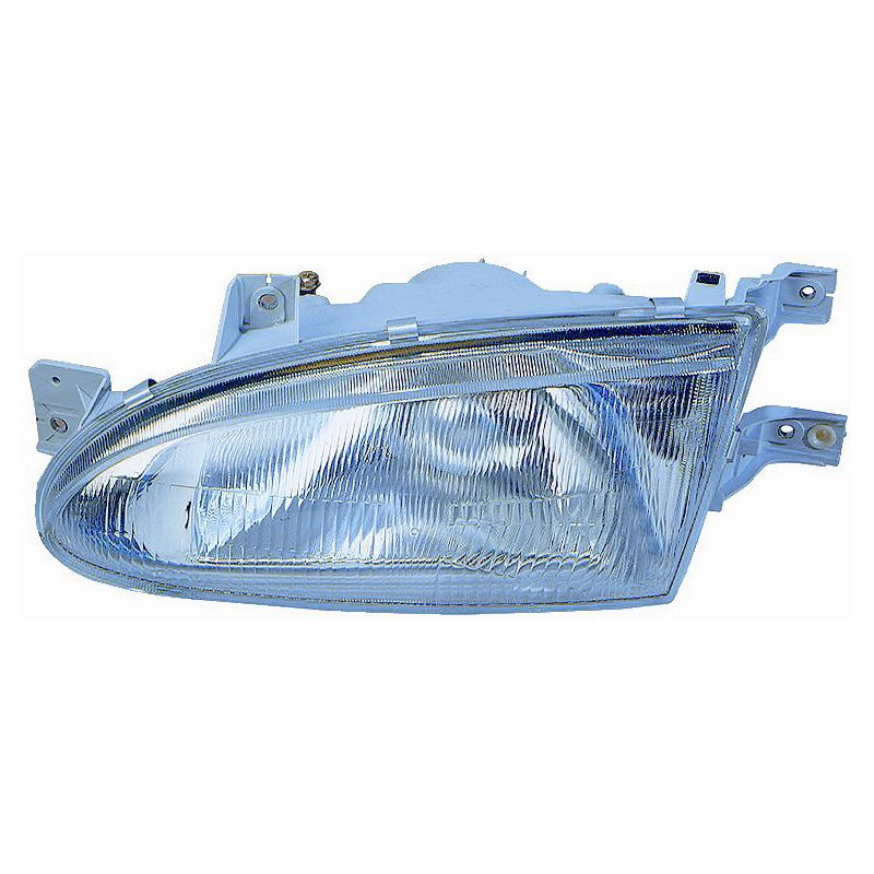 PROIETTORE DESTRO 5 PORTE H4 REGOLAZIONE ELETTRICA CON PREDISPOSIZIONE REGOLAZIONE ELETTRICA HYUNDAI ACCENT LB X-3 19941997    
