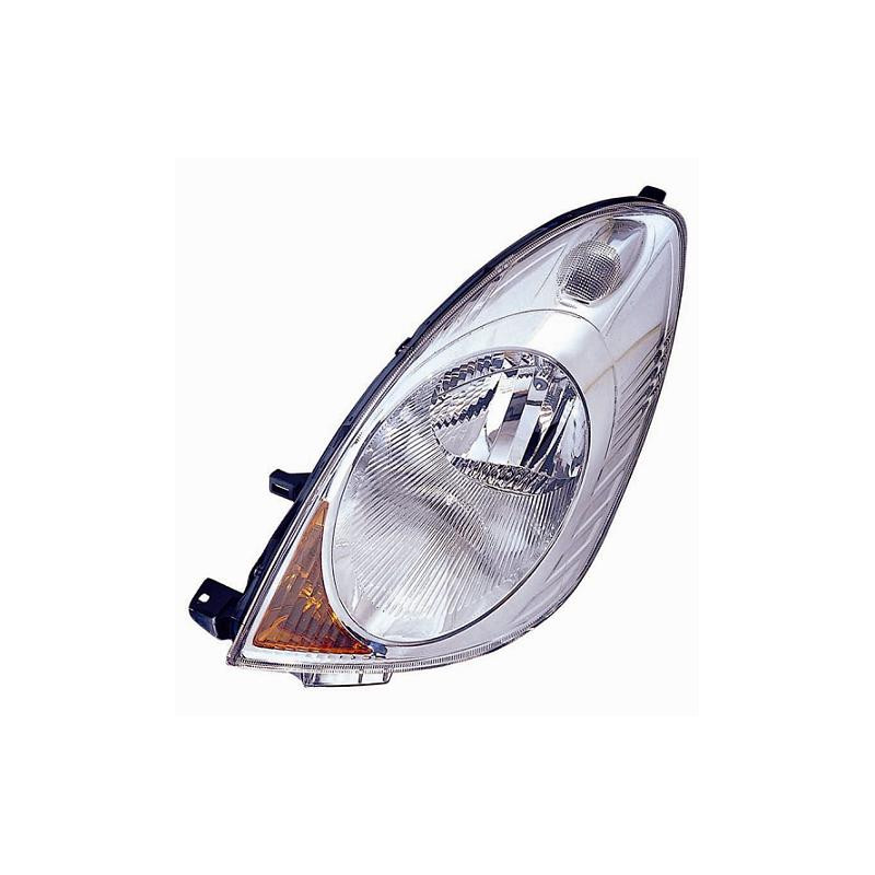 PROIETTORE DESTRO H4 CON PREDISPOSIZIONE REGOLAZIONE ELETTRICA NISSAN NOTE E11NE11 20062013       VERS 2009