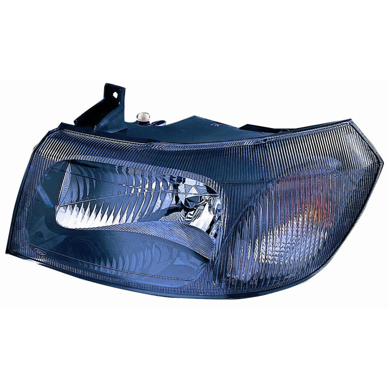 PROIETTORE SINISTRO H4 CON PARABOLA NERA CON PREDISPOSIZIONE REGOLAZIONE ELETTRICA FORD TRANSIT FAFBFZFC 20002006