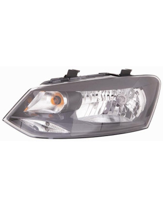 PROIETTORE DESTRO H4 MODELLO VALEO CON MOTORE CON PREDISPOSIZIONE REGOLAZIONE ELETTRICA VOLKSWAGEN CROSS POLO 6R 20092017      