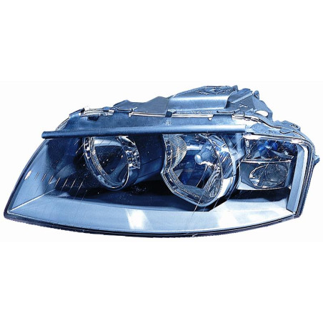PROIETTORE SINISTRO 35 PORTE H7-H7 CON PREDISPOSIZIONE REGOLAZIONE ELETTRICA AUDI A3 8P18PA 20032008