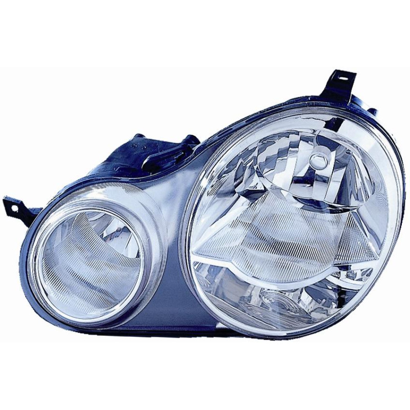 PROIETTORE DESTRO H1-H7 MODELLO VALEO CON PREDISPOSIZIONE REGOLAZIONE ELETTRICA VOLKSWAGEN POLO 9N2 20022005