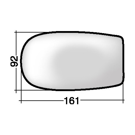 VETRO CON PIASTRA DESTROSINISTRO ASFERICO TERMICO FIAT PUNTO 188 20032011      , FIAT PUNTO 188 19992003