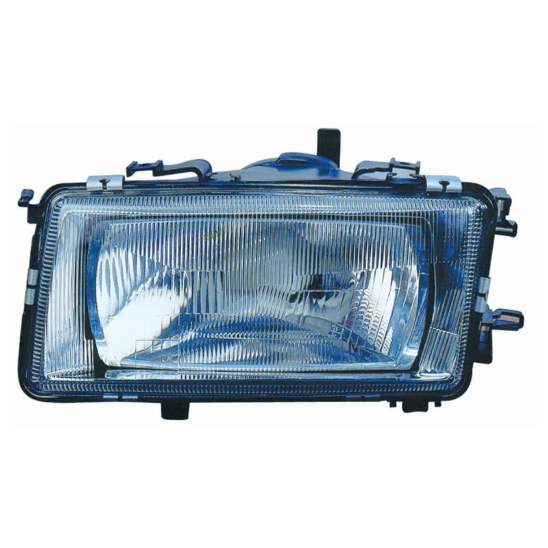 PROIETTORE SINISTRO H4 CON PREDISPOSIZIONE REGOLAZIONE ELETTRICA AUDI 80 8938948A2 19861991       VERS 011986011991