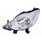 PROIETTORE DESTRO H4 CON PREDISPOSIZIONE REGOLAZIONE ELETTRICA PEUGEOT 107 PMPN 20062012