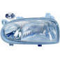 PROIETTORE DESTRO H1-H1 CON PARABOLA DOPPIA CON CONNETTORE RETTANGOLARE + ADATTATORE TONDO VOLKSWAGEN GOLF III 1H11H5 19921998 
