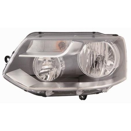 PROIETTORE SINISTRO H7-H15 CON PARABOLA DOPPIA CON PREDISPOSIZIONE REGOLAZIONE ELETTRICA VOLKSWAGEN TRANSPORTER T5 7HA7HH7EA7EH