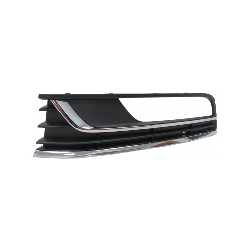 GRIGLIA PARAURTI ANTERIORE SINISTRA CON FENDINEBBIA CON PROFILI CROMATI VOLKSWAGEN PASSAT 362365 20112015