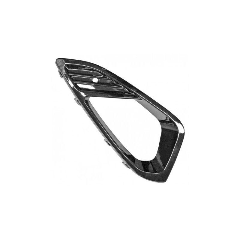 GRIGLIA PARAURTI ANTERIORE DESTRA NERA LUCIDA CON FENDINEBBIA FORD FIESTA HJHF 2017