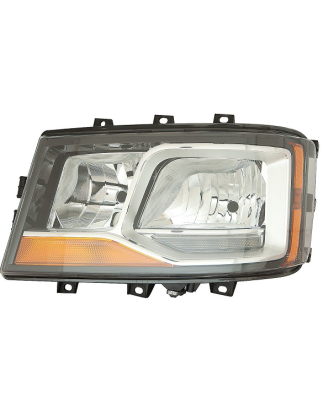 PROIETTORE SINISTRO CON MOTORE CON LUCE DIURNA LED SCANIA SERIE G- P - R - S - T 2017