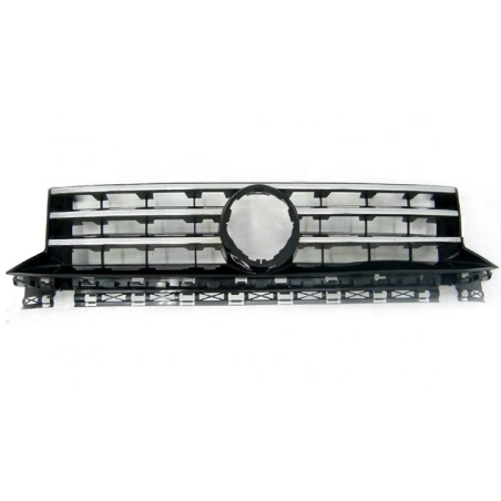 GRIGLIA NERA CON TRE PROFILI CROMATI VOLKSWAGEN CADDY SABSAJ 20152020