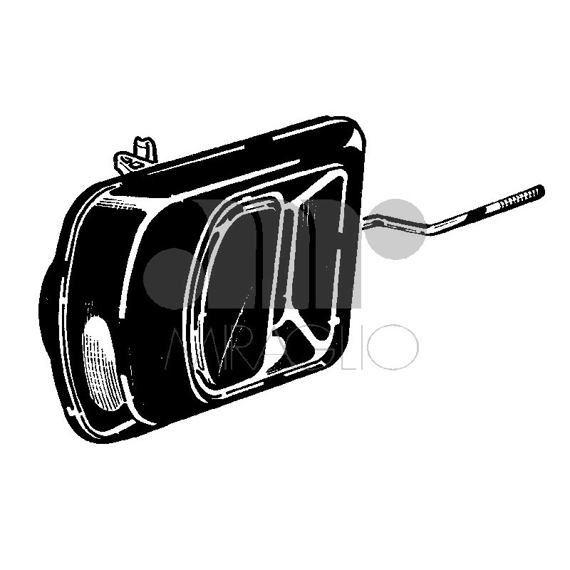 MANIGLIA ESTERNA ANTERIORE DESTRO IVECO DAILY 20002007      , IVECO DAILY 20072011      , IVECO DAILY 20112014