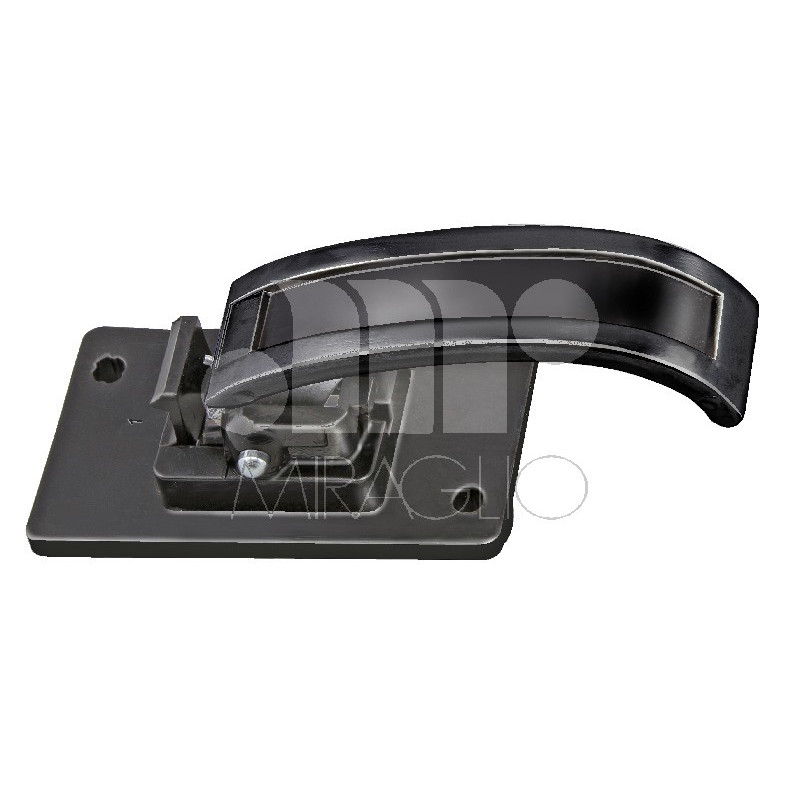 MANIGLIA INTERNA IN ZAMA NERO ANTERIORE DESTROSINISTRO IVECO OM 50-65-79-110 1972