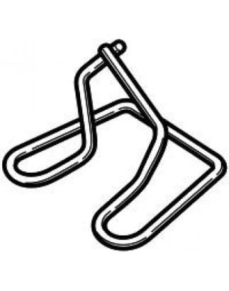 MOLLETTA FISSAGGIO MODANATURA SOTTOPORTA FIAT 500 FLR