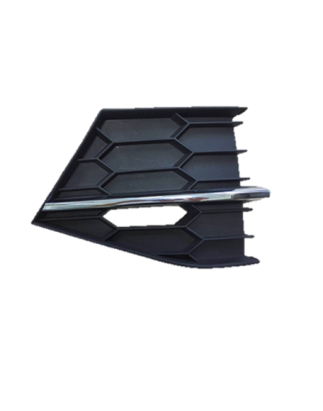 GRIGLIA PARAURTI ANTERIORE DESTRA NERA CON MODANATURA CROMATA SKODA SUPERB 3V33V5 20152019