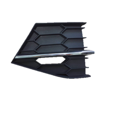 GRIGLIA PARAURTI ANTERIORE DESTRA NERA CON MODANATURA CROMATA SKODA SUPERB 3V33V5 20152019