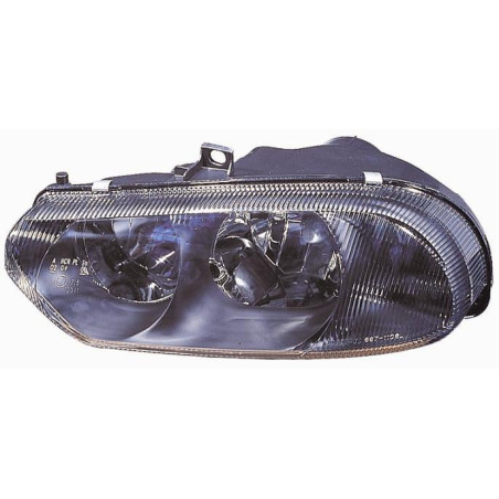 PROIETTORE DESTRO H7-H1 CON PARABOLA NERA CON PREDISPOSIZIONE REGOLAZIONE ELETTRICA ALFA ROMEO 156 932 19972003