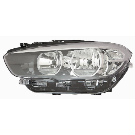 PROIETTORE DESTRO 5 PORTE LED CON PARABOLA CON MOTORE BMW SERIES 1 35D F21F20 20152019