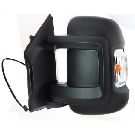 RETROVISORE ELETTRICO SINISTRO BRACCIO CORTO 12 PIN 16W TERMICO RICHIUDIBILE ELETTRICAMENTE CON FANALINO INTEGRATO CON SONDA CI