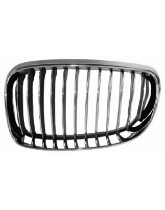 GRIGLIA ANTERIORE SINISTRA 35 PORTE CROMATACROMATANERA BMW SERIES 1 35D E81E87 20042011       VERS 2007 , BMW SERIES 1 COUPECAB
