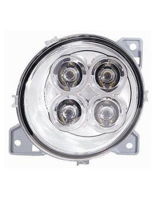 FANALE ANTERIORE SINISTRO CON PORTALAMPADA LED CON LUCE DIURNA SCANIA SERIE P 2004
