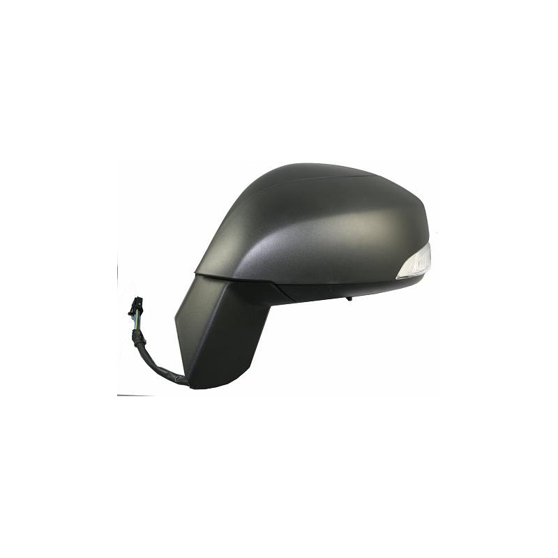 RETROVISORE ELETTRICO SINISTRO NERO 9 PIN TERMICO VETRO CONVESSO ASFERICO CON FANALINO INTEGRATO CON SONDA RENAULT FLUENCE L3 2