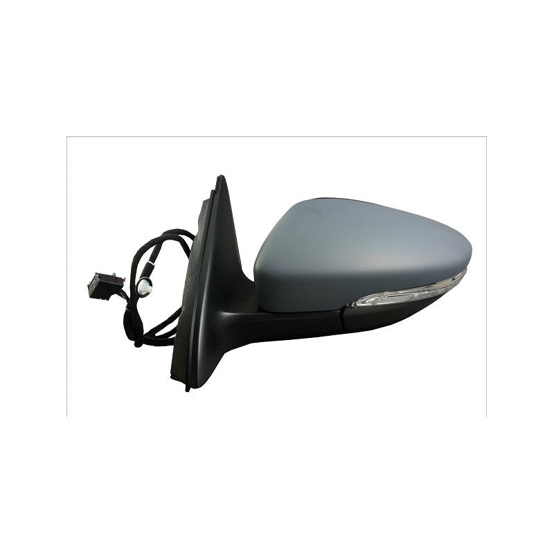 RETROVISORE ELETTRICO DESTRO 6 PIN CON PRIMER TERMICO VETRO CONVESSO CON FANALINO INTEGRATO VOLKSWAGEN CC 358 20122017, VOLKSWA